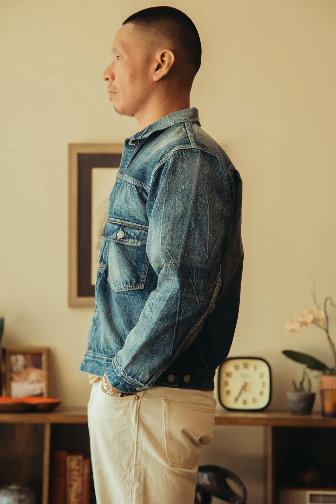 2016-2102 - "More Than Real" Type 2 Denim Jacket - Indigo Blue