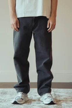101 Dad's Fit Denim - Black Denim Stone