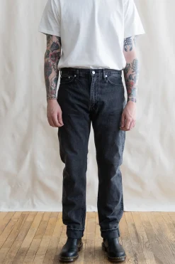 107 Ivy Denim - Black Denim Stone