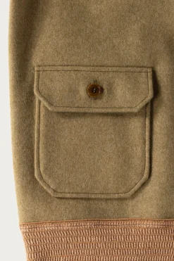 A-1 Style Wool Jacket - OD Green