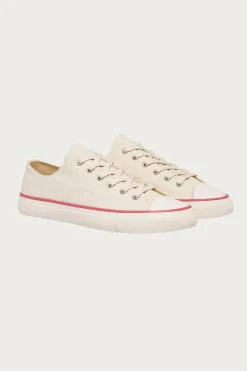 All-American Lo - Antique White/Crimson