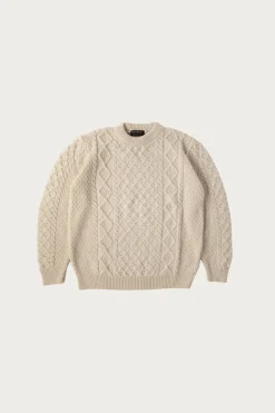 Aran Jumper - Ecru