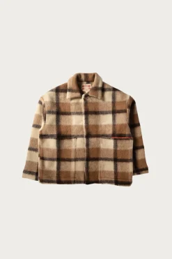 Barn Jacket - Brown Plaid