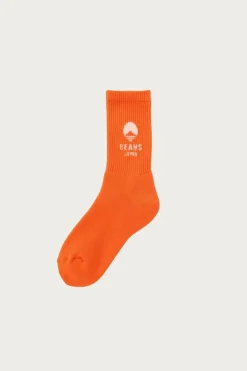 Beams Logo Socks - Orange