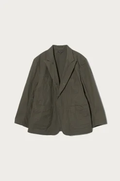 Bedford Jacket - Olive Heavyweight Cotton Ripstop