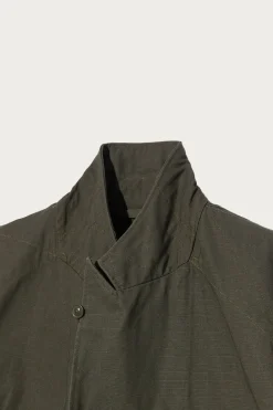 Bedford Jacket - Olive Heavyweight Cotton Ripstop