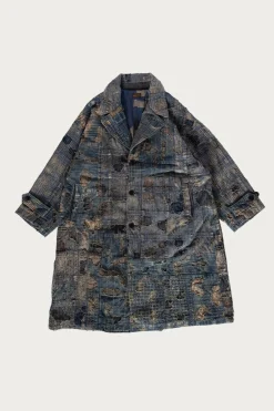 BORO CAVALIER Coat - Indigo
