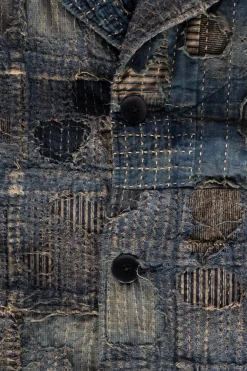 BORO CAVALIER Coat - Indigo