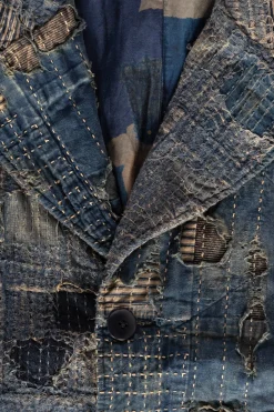 BORO CAVALIER Coat - Indigo