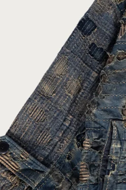 BORO CAVALIER Coat - Indigo