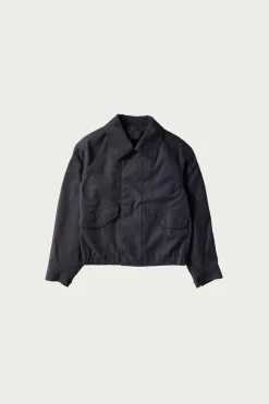 Boxy Blouson - Graphite Blue
