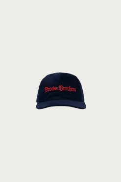 Brain Dead x Brooks Brothers California 6 Panel Cap - Navy