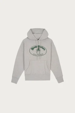 Brain Dead x Brooks Brothers California Logo Hoodie - Heather Gray