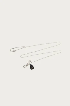 Brass Anchor Snood Chain - Silver