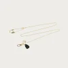 Brass Anchor Snood Chain - Gold