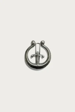 Brass x Silver Money Clip - Cross