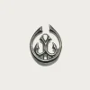 Brass x Silver Money Clip - Anchor