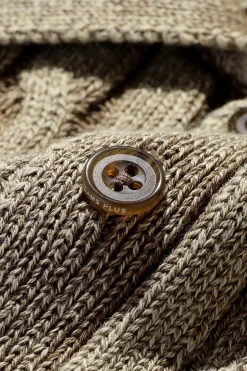 Cable Polo Pigment Dyed Yarn - Beige