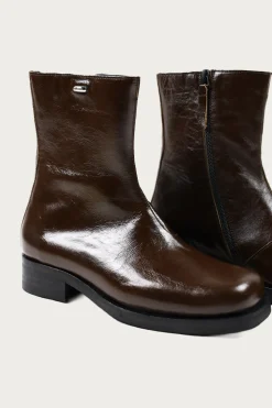 Camion Boots - Olive Leather