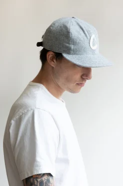 Canoe Club x Ebbets Field Ball Cap - Heather Grey