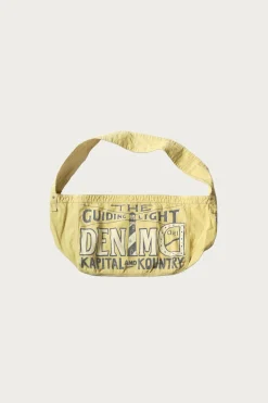 Canvas News Paper Bag (GUIDING LIGHT) - Yellow
