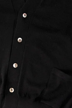 Cashmere Cardigan - Black