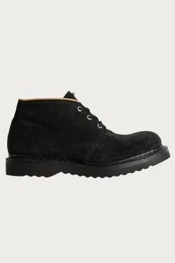 Chukka Boot - Dim Black Velour Suede