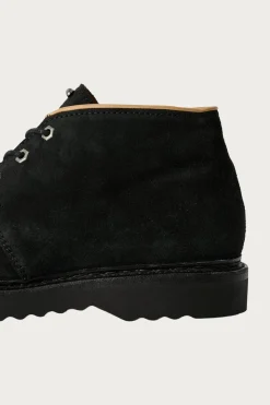 Chukka Boot - Dim Black Velour Suede