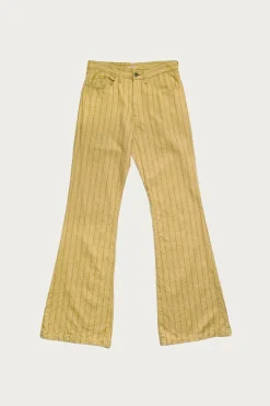 Cotton Linen GIBSON Stripe 5P FRISKO - Gold