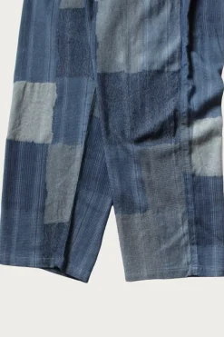 Cotton Linen TUGIHAGI EASY Pants - Navy