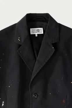 Cotton Painter Jacket - Black