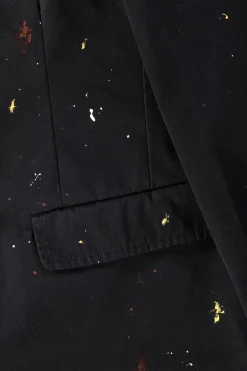 Cotton Painter Jacket - Black
