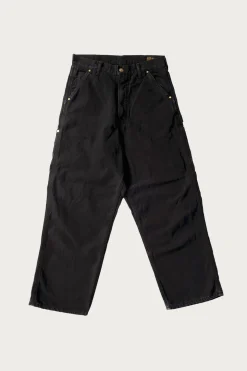 Dad's Fit Oxford Painter Pants - Black