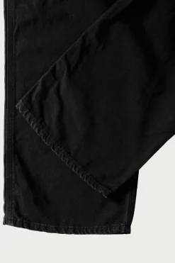Dad's Fit Oxford Painter Pants - Black