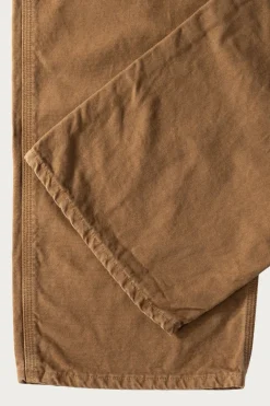 Dad's Fit Oxford Painter Pants - Brown