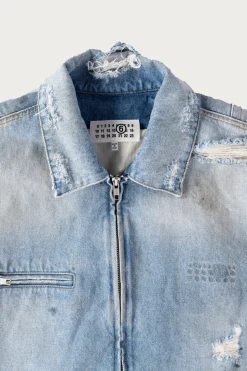 Denim Zip Jacket - Worn