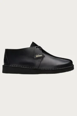 Desert Trek - Black Smooth Leather