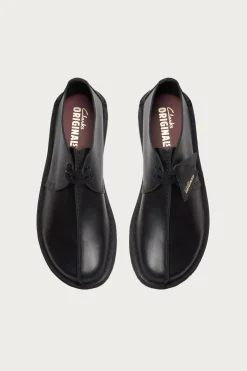 Desert Trek - Black Smooth Leather