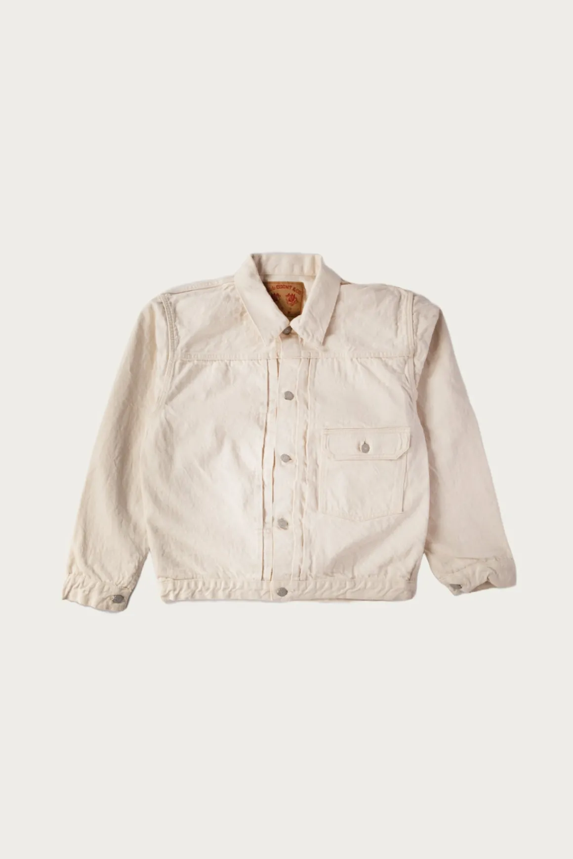 2107EC - Type 1 Denim Jacket - Ecru