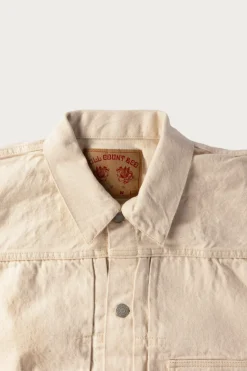 2107EC - Type 1 Denim Jacket - Ecru