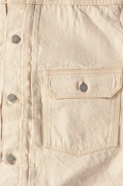 2107EC - Type 1 Denim Jacket - Ecru