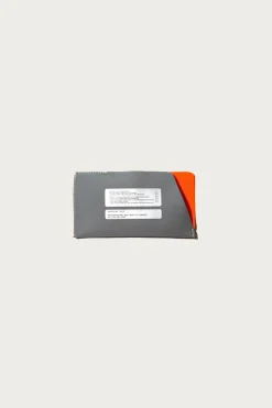 Face Mask Sleeve - Light Gray/Orange