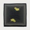 Fastcolor Selvedge Bandana Coco Swallowtail - Black