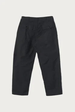 Fatigue Pant - Black Cotton Double Cloth