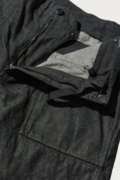 Fatigue Pant - Black 14oz Cone Denim
