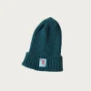 5G Wool Knit Cap - Turquoise
