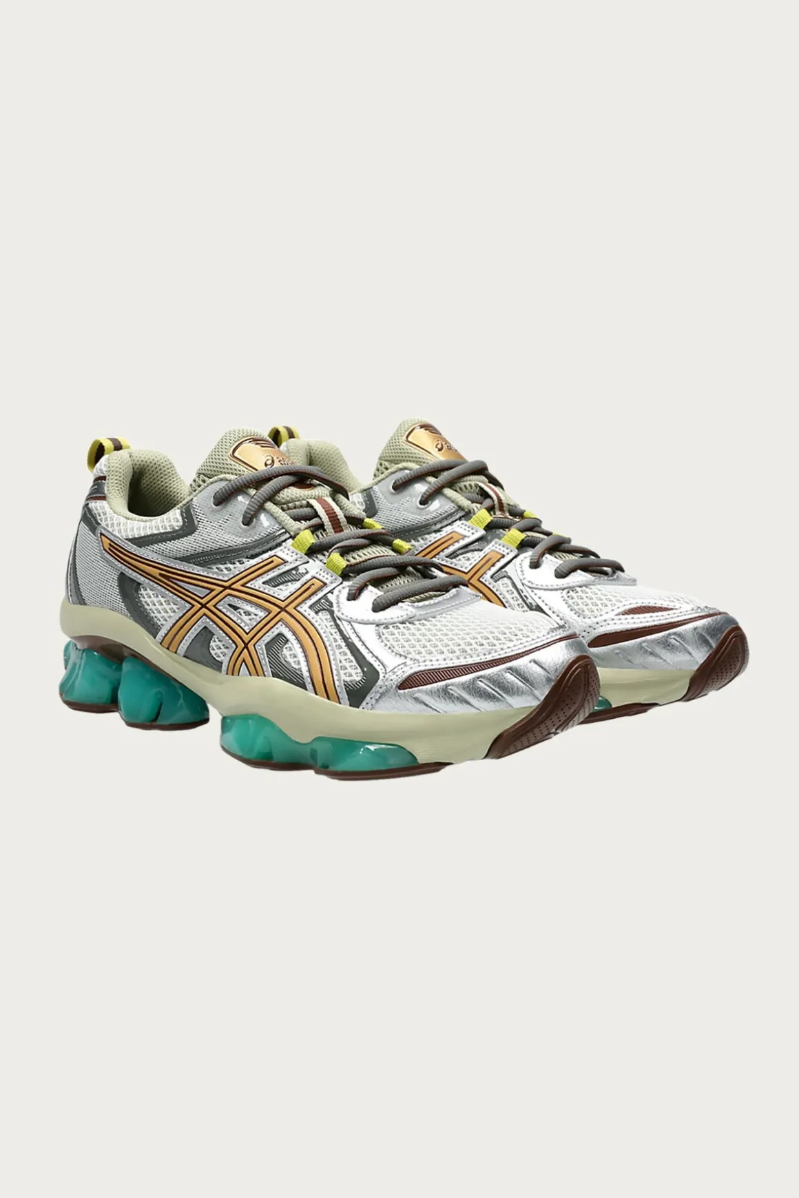 Gel-Quantum Kinetic - White/Khaki