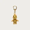 Gold Kewpie Doll Key Chain