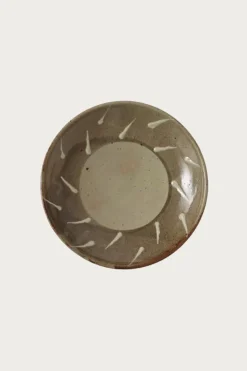 Hamadagama Medium Round Plate - Grey