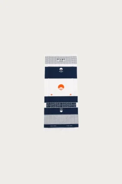 Happi Hand Towel - Navy